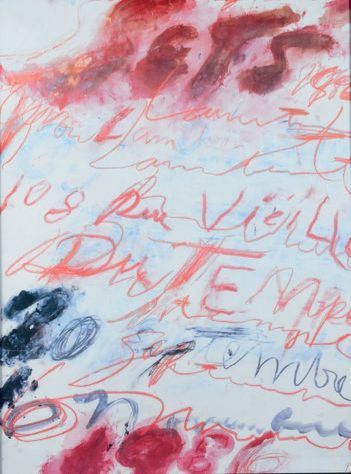 Null Cy TWOMBLY (1928-2011)之后

Yvon Lambert画廊的展览海报，108 rue Vieille du Temple。198&hellip;