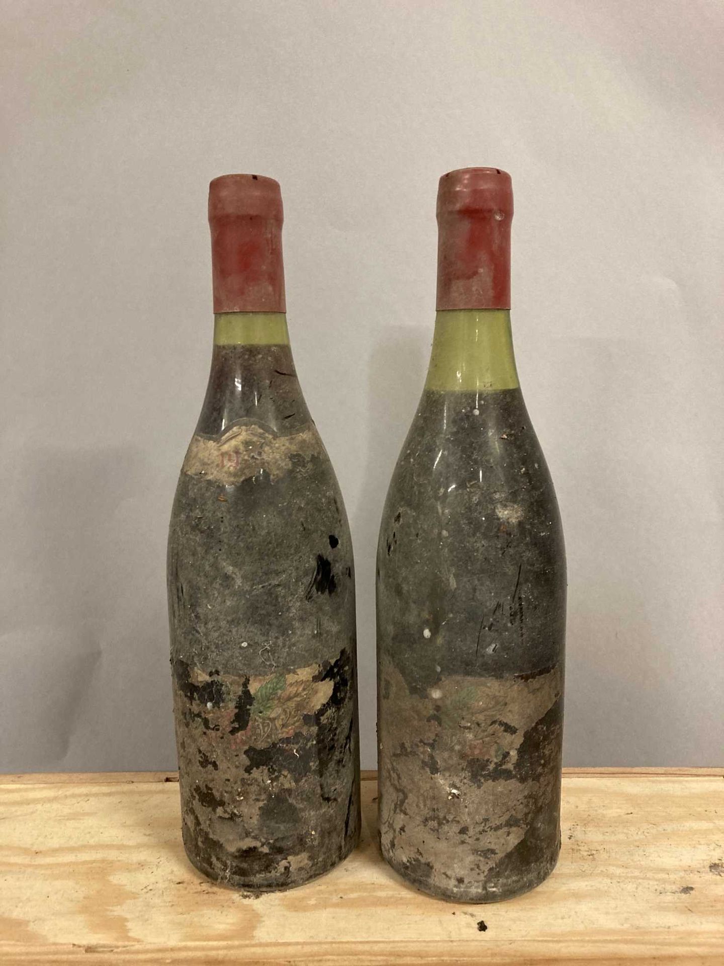 Null 2瓶CHEZEAUX, Alfred Martin 1975 (ETT, tattered, 1 presumed vintage, 1 LB)