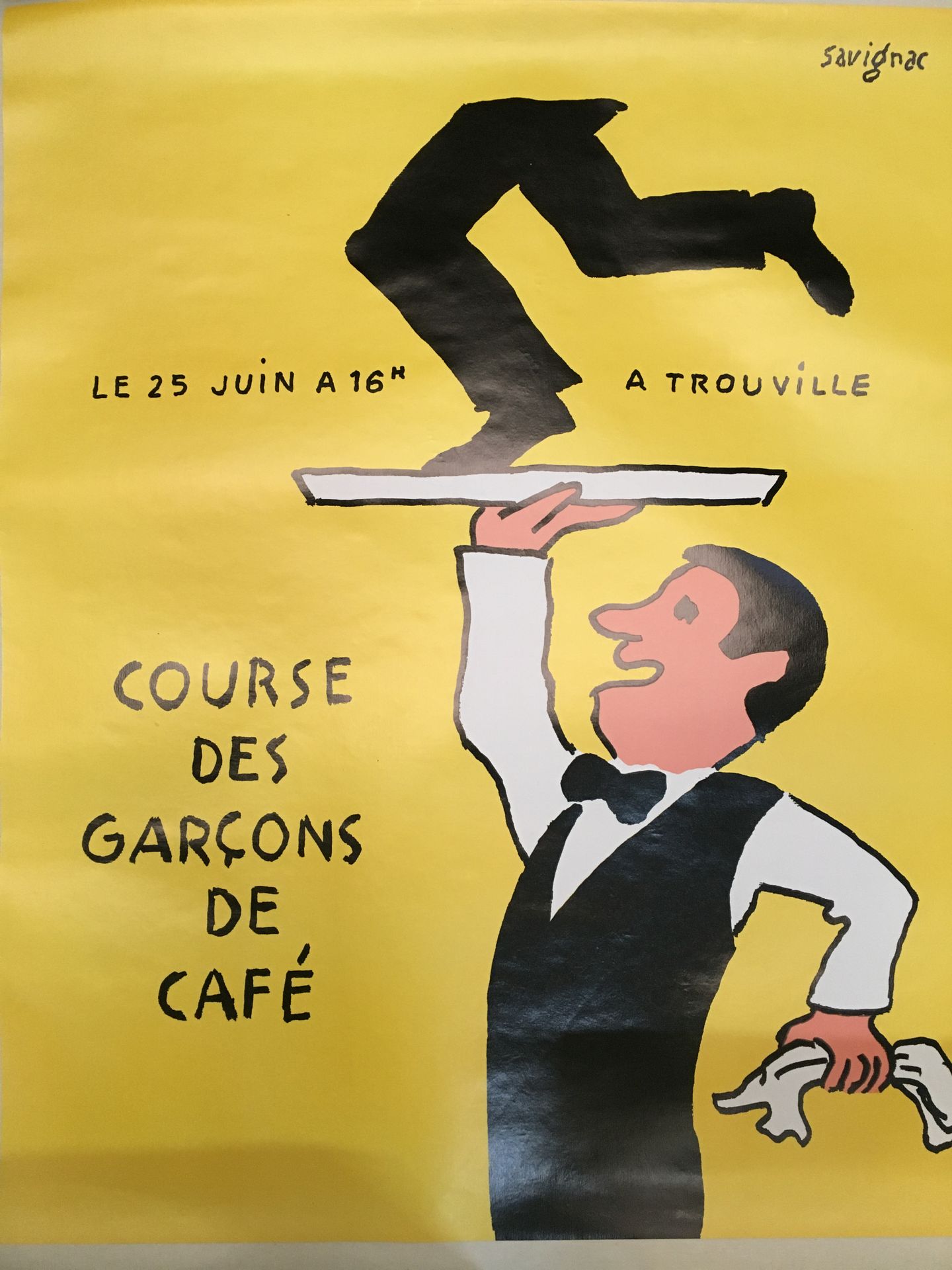 Null D'après Raymond SAVIGNAC

Course des garçons de café Trouville ; Humour à T&hellip;
