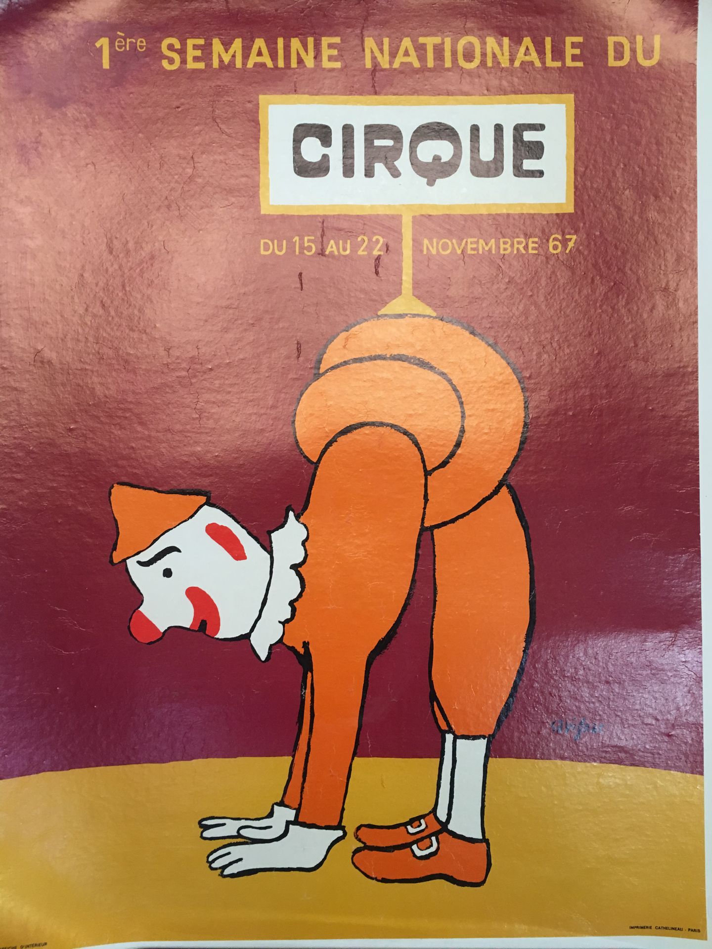 Null D'après Raymond SAVIGNAC Karneval de Köln ; Cirque 

ensemble de 3 affiches&hellip;