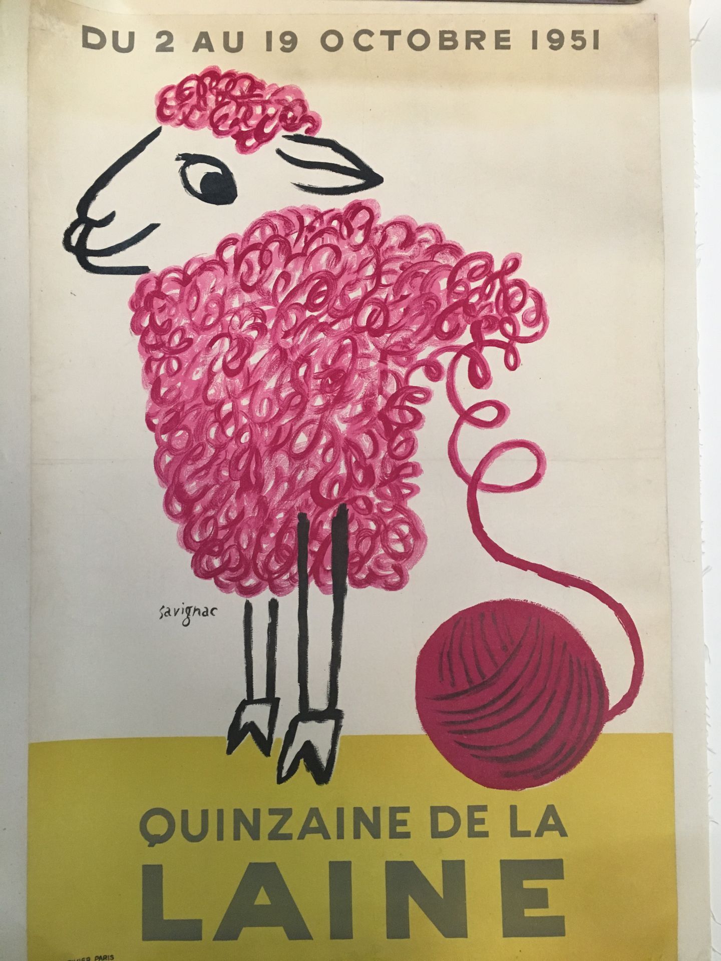 Null D'après Raymond SAVIGNAC

 Quinzaine de la laine

3 affiches en couleurs, é&hellip;