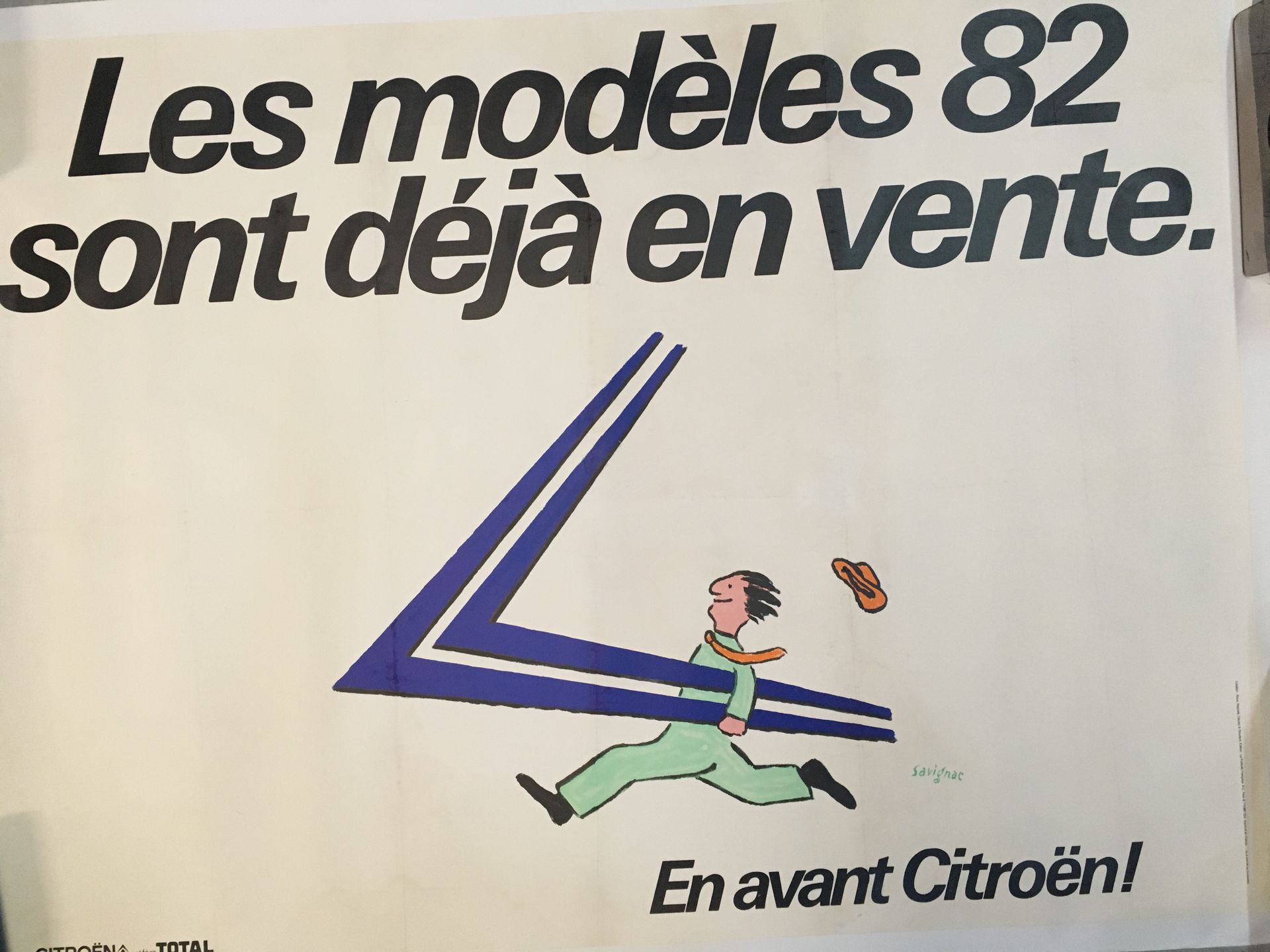Null D'après Raymond SAVIGNAC Citroën les modèles 82

1 affiche offset en couleu&hellip;