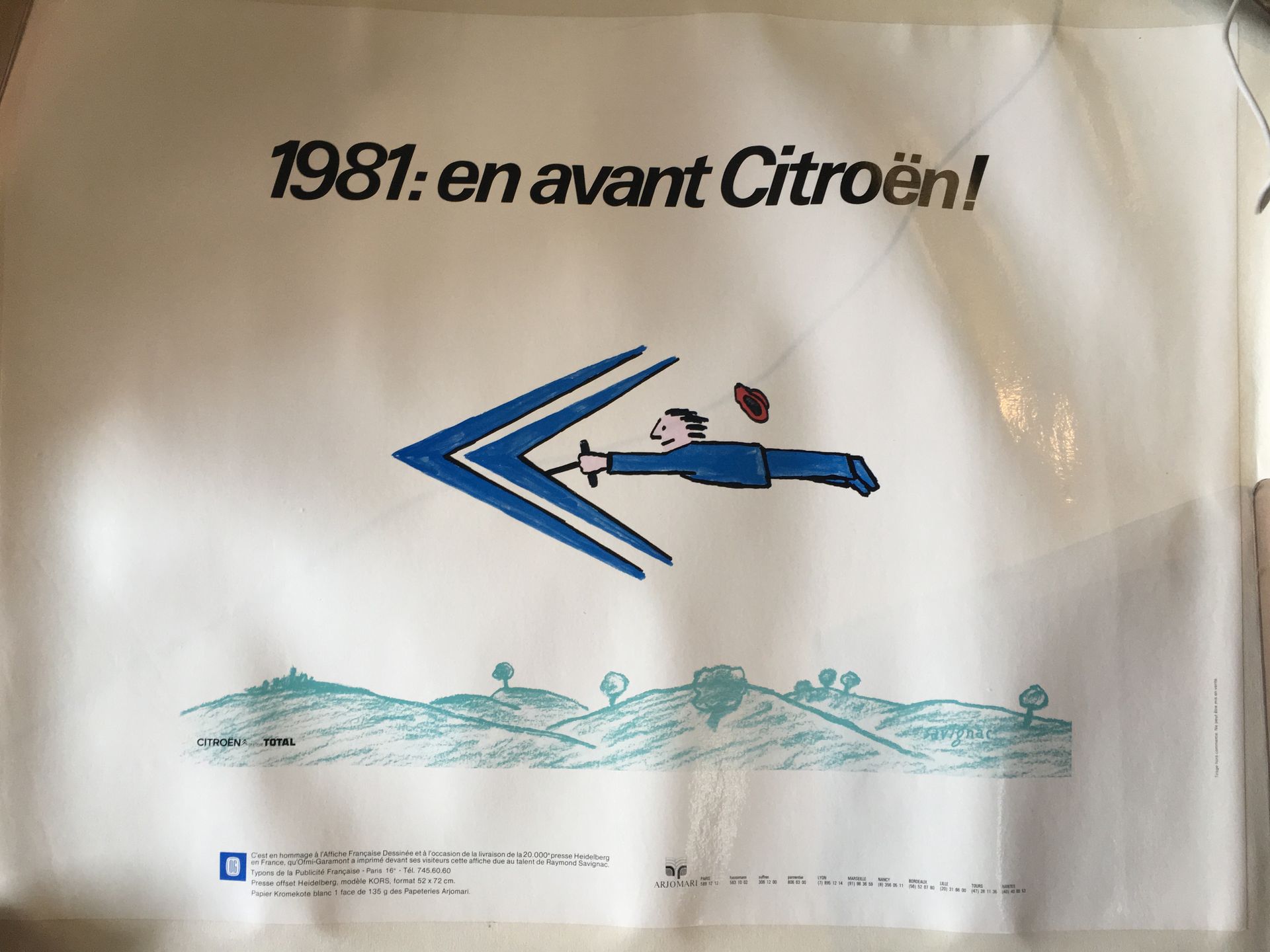 Null D'après Raymond SAVIGNAC

 En avant Citroën ; Citroën en avant l' économie;&hellip;