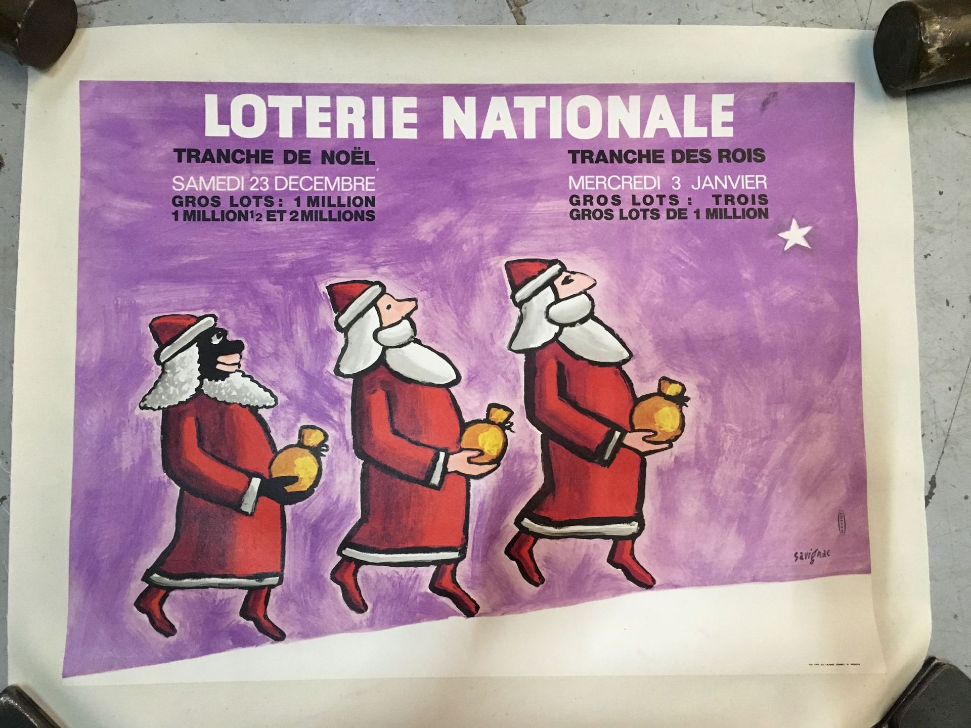 Null D'après Raymond SAVIGNAC 

Loterie Nationale; Loterie Nationale 1973 (Le ch&hellip;
