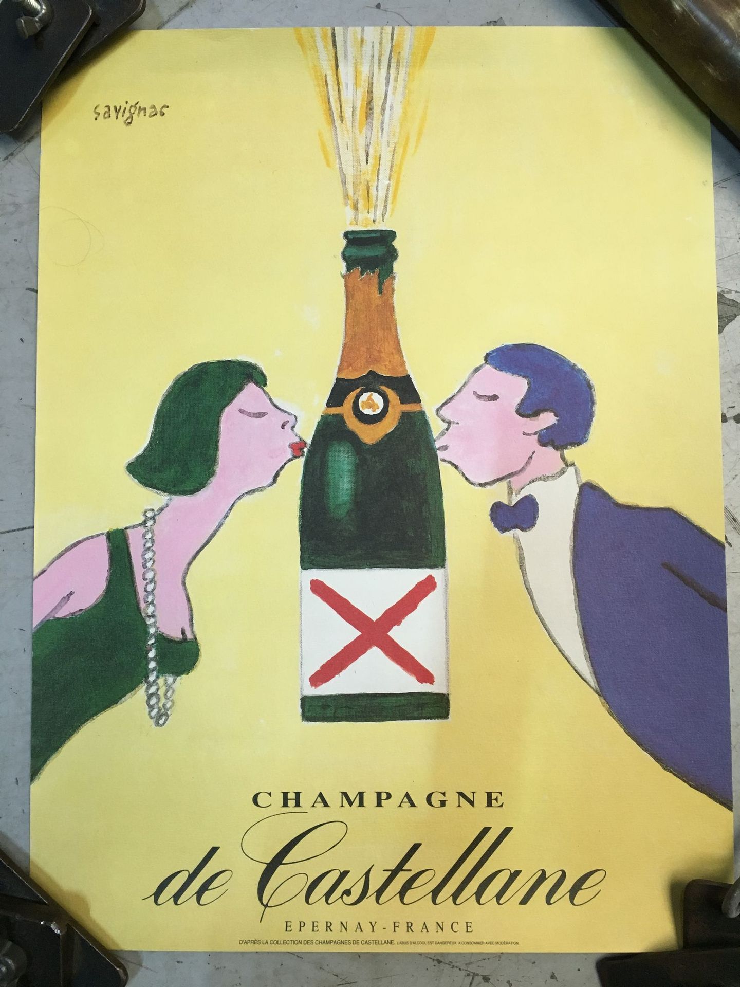 Null D'après Raymond SAVIGNAC

Martini ; Champagne de Castellane

 Lot dont 1 AF&hellip;