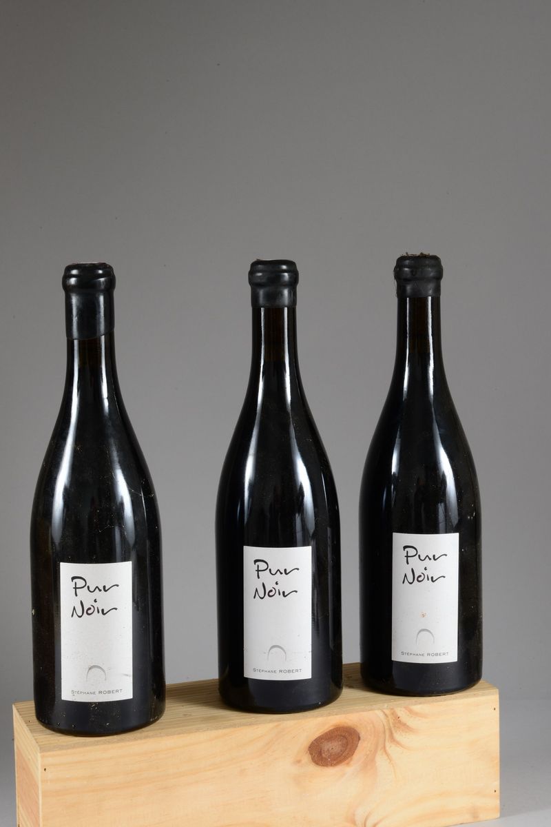 Null 3 bottles CORNAS "Pur Noir", Domaine du Tunnel 2018 (Stéphane Robert, elt)