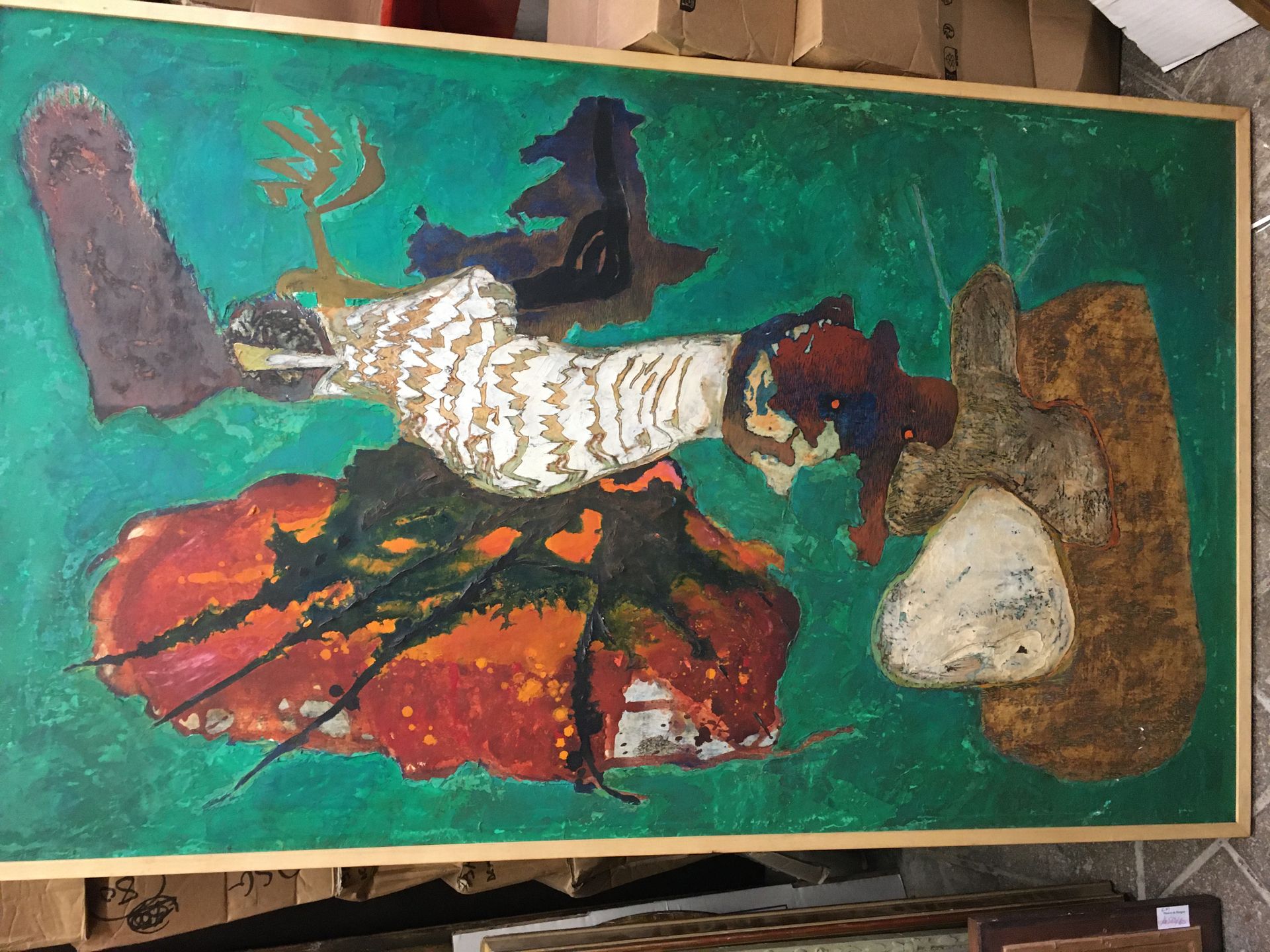 Null Barbara KWASNIEWSKA
Dragon
Huile sur toile 73 x 120 cm