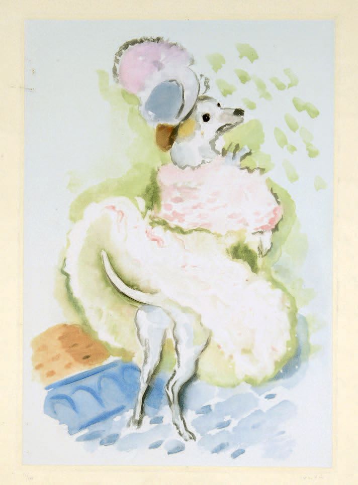 Marcel VERTES (1895-1961) Chien dansant
Eau-forte, aquatinte en couleurs sur chi&hellip;