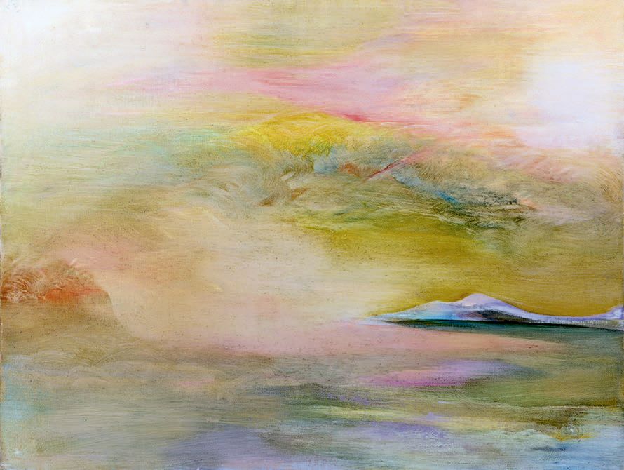 Pierre Alexandre GRAZIANI (né en 1932) 天空
布面油画，背面有签名。
50 x 65厘米