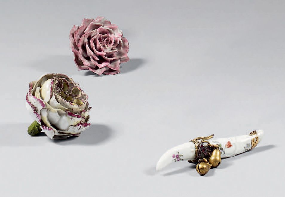 Null German porcelain whistle of the 18th century, probably Meissen
Meissen, wit&hellip;