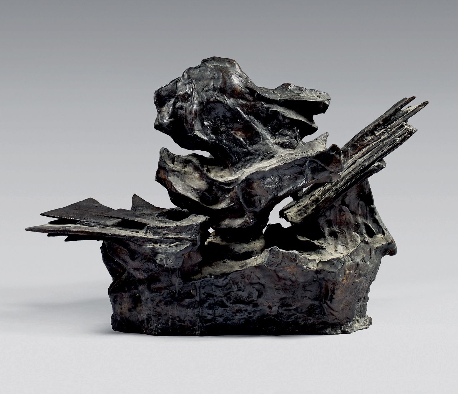 Jean-Paul RIOPELLE (1923-2002) Atlantis, 1961
Unique piece in patinated bronze, &hellip;