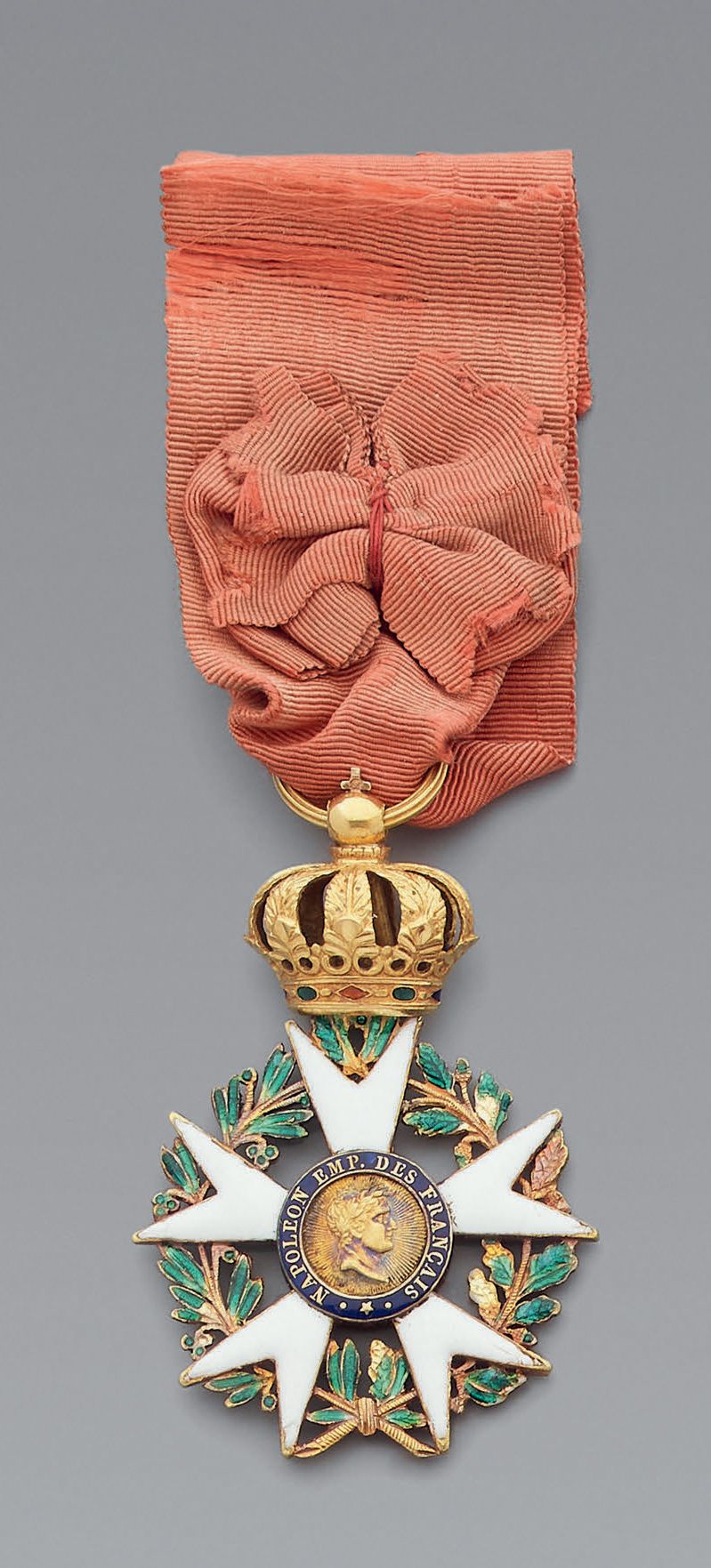 Null Croix d'officier de l'ordre de la Légion d'honneur, 3e type, en or, émaillé&hellip;