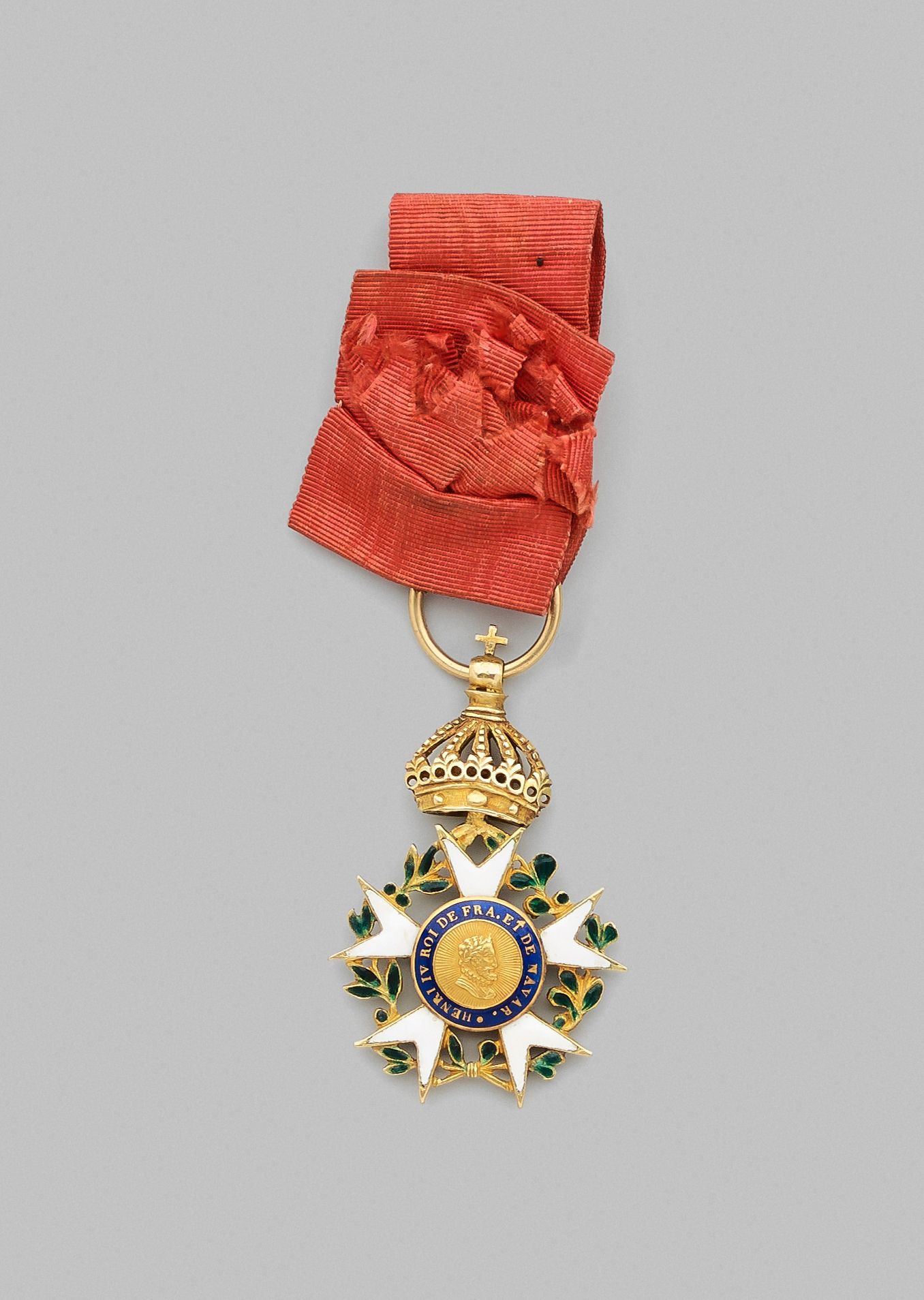 Null Rare croix d'officier de l'ordre de la Légion d'honneur, 2e type, demi-tail&hellip;