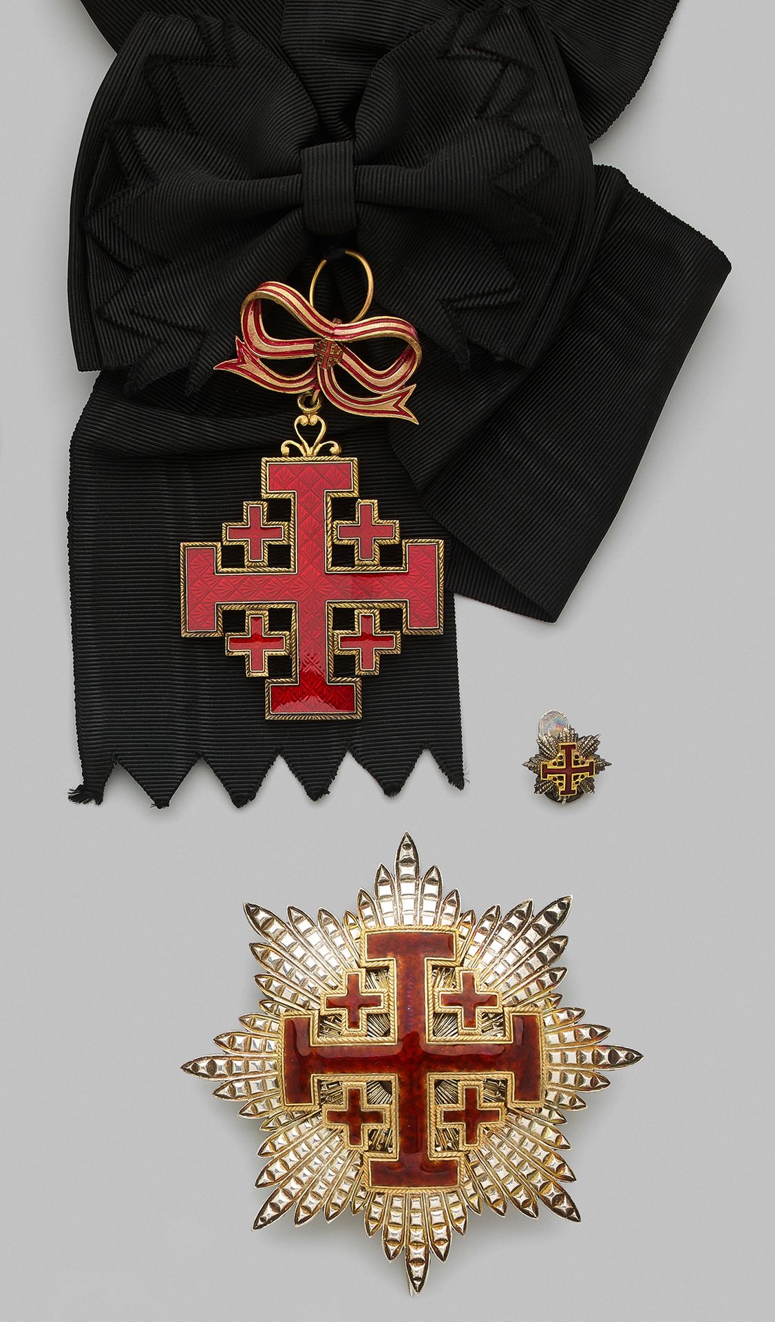 Null Ensemble de chevalier grand-croix de l'ordre équestre du Saint-Sépulcre, cr&hellip;