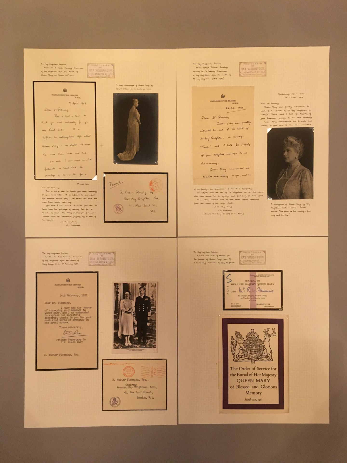 Null Archives concernant Mary de Teck (1867-1953) provenant du photographe Hay W&hellip;