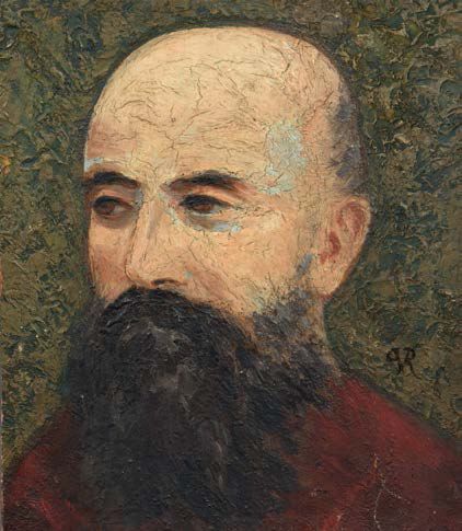 Paul GACHET (1828-1909) Portrait d'homme
Huile sur panneau, signée d'un monogram&hellip;