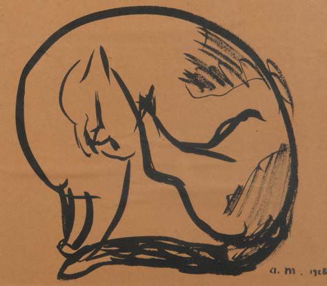Albert MARQUET (1875 - 1947) d'après Le Chat
Impression sur vélin chamois. Monog&hellip;