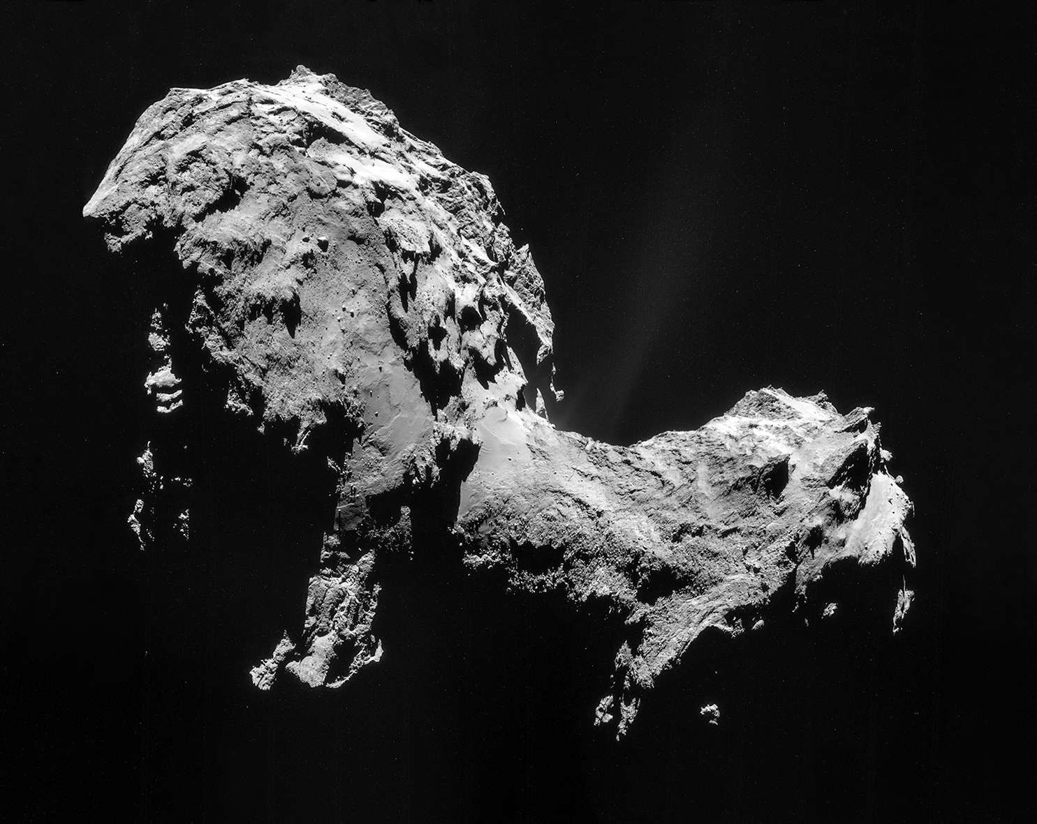 Null 51 Vue rapprochée de la comète 67P/Tchourioumov-Guérassimenko Tirage chromo&hellip;