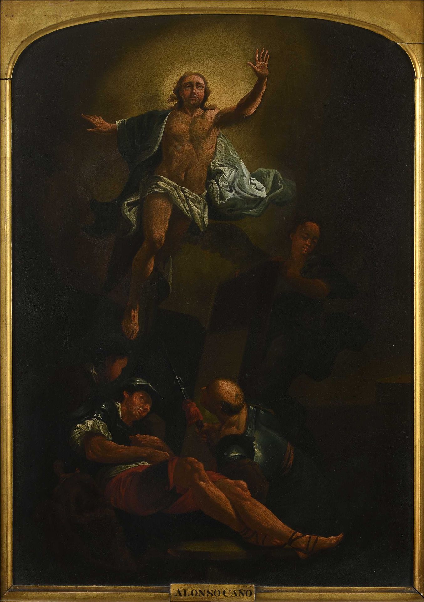 Null Alonso CANO (Grenade 1601-1667), école de La Résurrection du Christ Huile s&hellip;