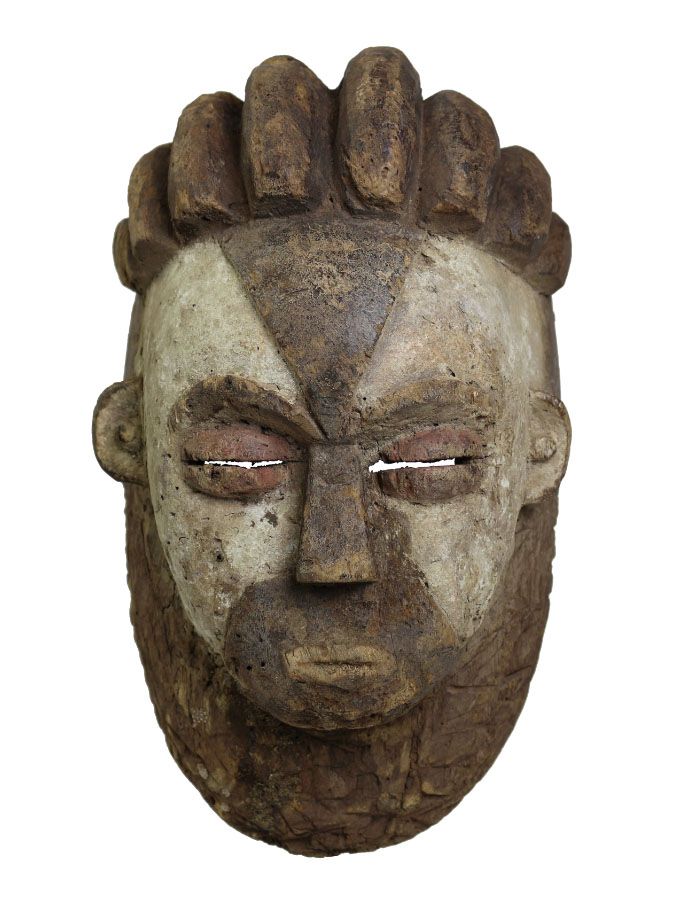 Null Masque Mambila, Nigéria Afrique. Beau masque Mambila (Nigéria, Cameroun). B&hellip;