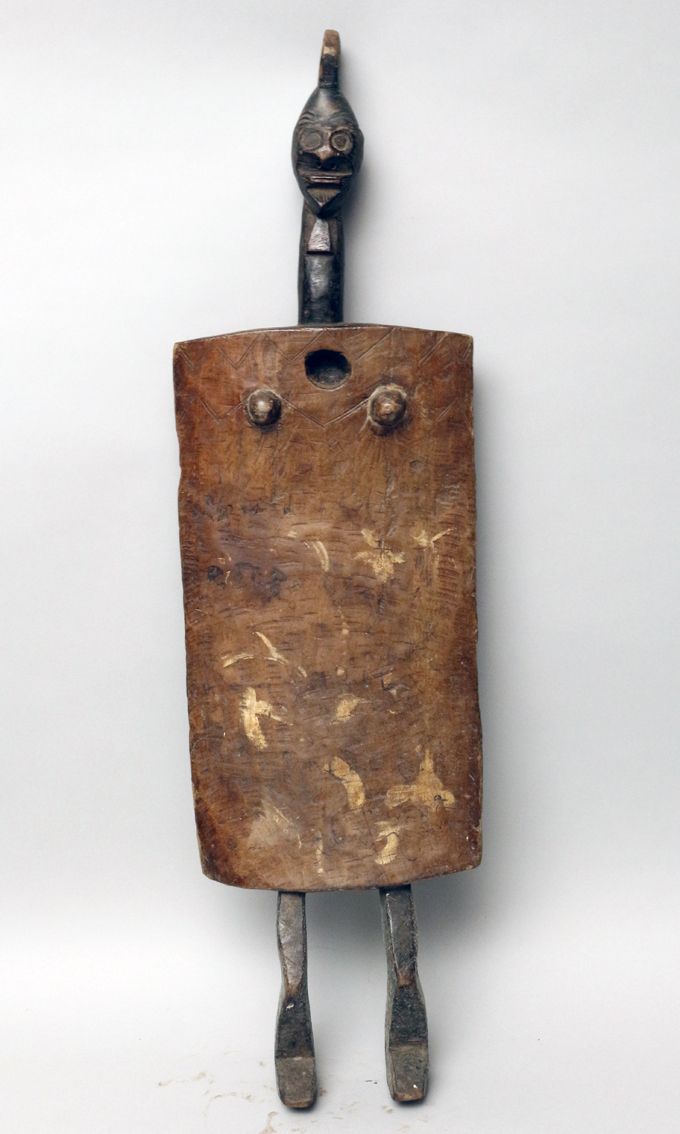 Null Africa. Mumuye tablet, Nigeria. Traces of writing on the front. H. 50CM app&hellip;