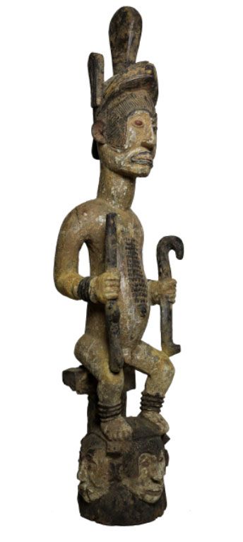 Null Afrique. Importante statuette Igbo. Les Igbo sont une ethnie habitant le su&hellip;