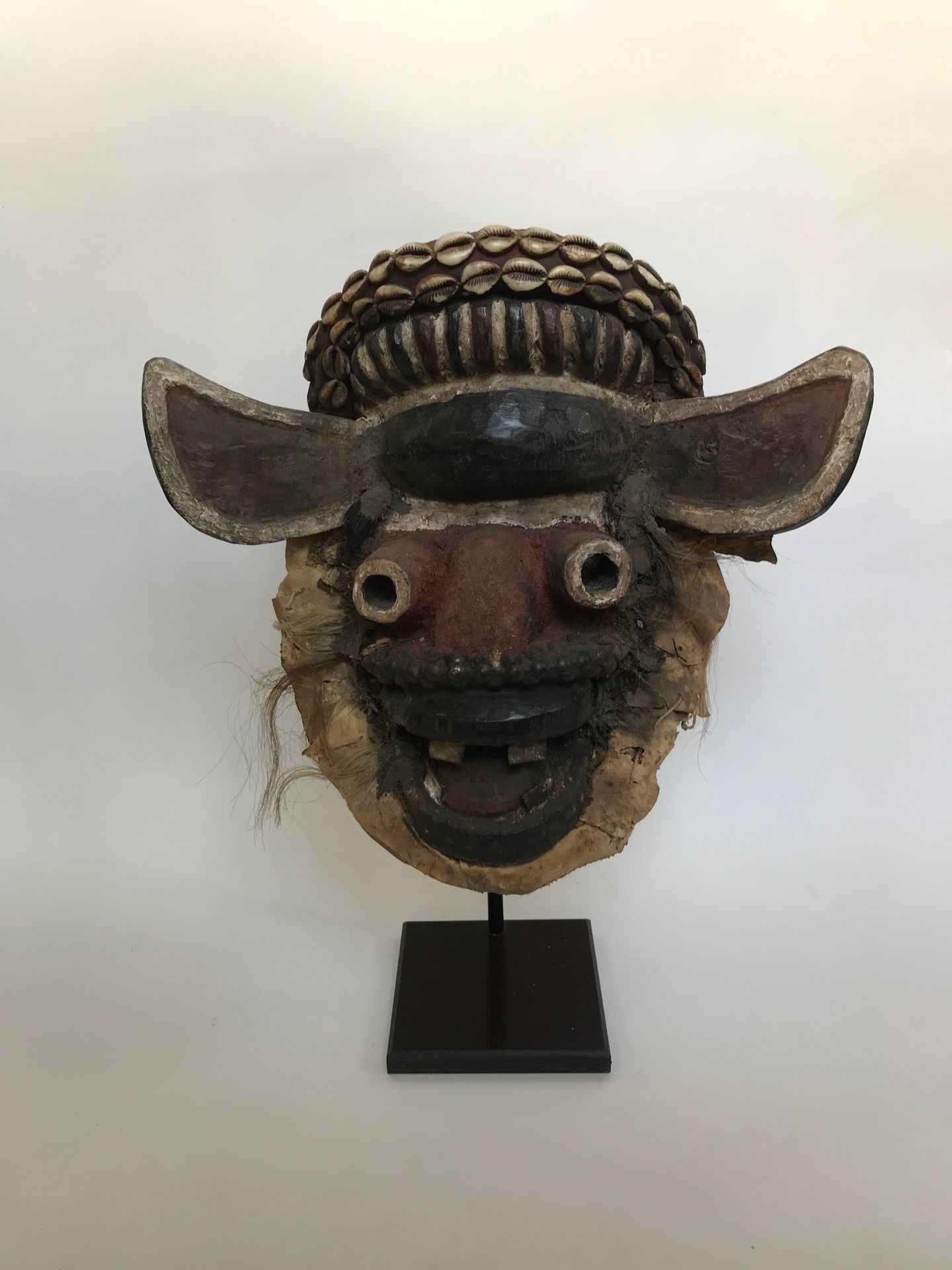 Null 
DAN GUERE Maske (Elfenbeinküste) : schöne Jägermaske 

H. 36 cm