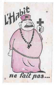 Null L'Habit ne fait pas le moine.
Tract antisoviétique, vers 1943, 16 x 9,8 cm.&hellip;