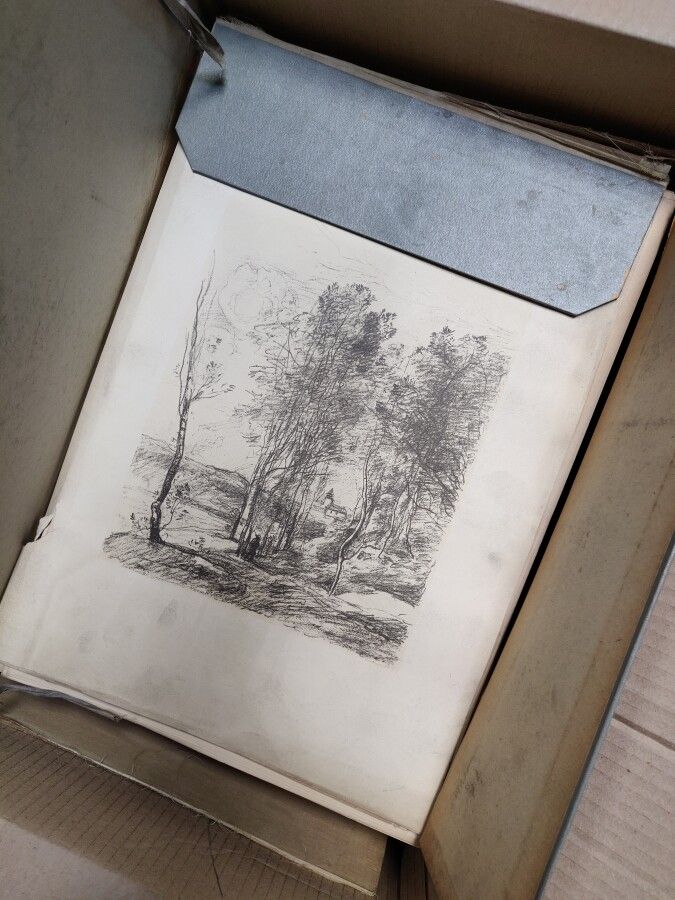 Null Colecciones de grabados en cajas.

François COURBOIN, "Historia ilustrada d&hellip;