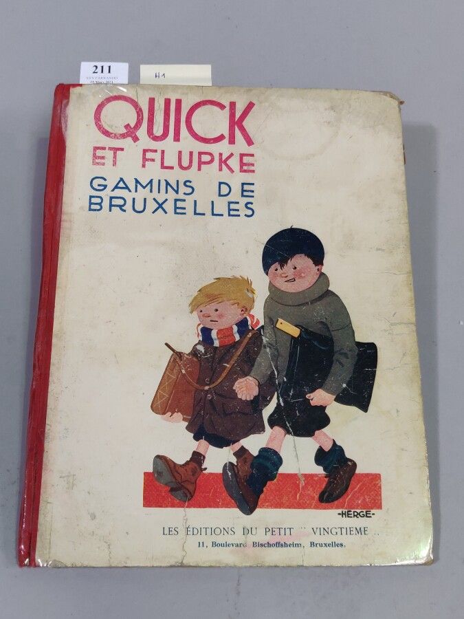 Null HERGÉ (1907 - 1983)

Quick et Flupke - Gamins de Bruxelles - P2 - 1931 - Le&hellip;