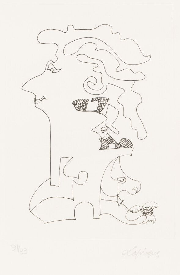 Null 查尔斯-拉皮克 (1898 - 1988)

一个人的简介

蚀刻版画右下方有签名，91/99。

32 x 22.5 cm