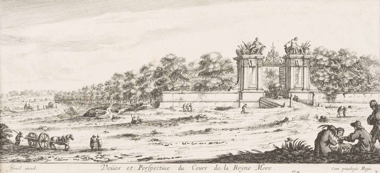 Null D'après Sylvestre ISRAEL (1621 - 1691)

Perspective du Cours de la Reine mè&hellip;