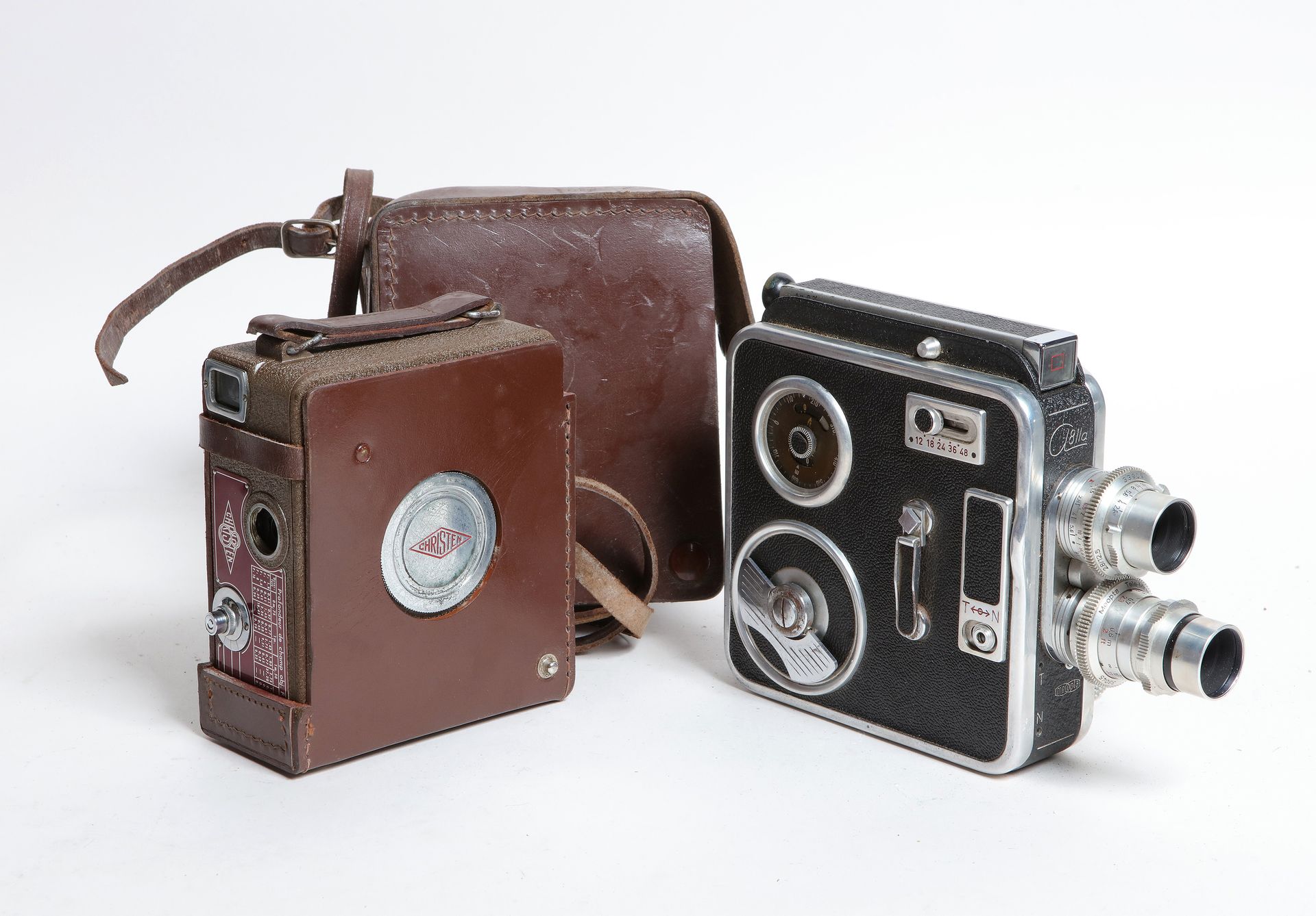 Null Cinema, cinematographic equipment. Set of two various cameras: Meopta and C&hellip;