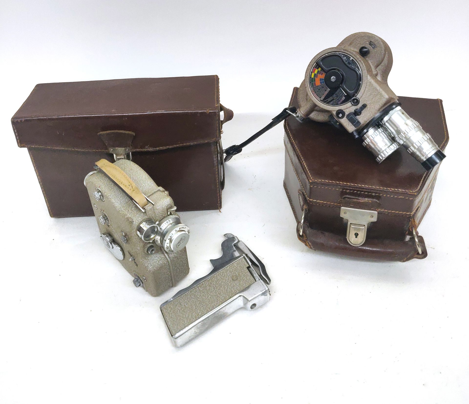Null Cinema, cinematographic equipment. Set of two miscellaneous cameras: Emel c&hellip;