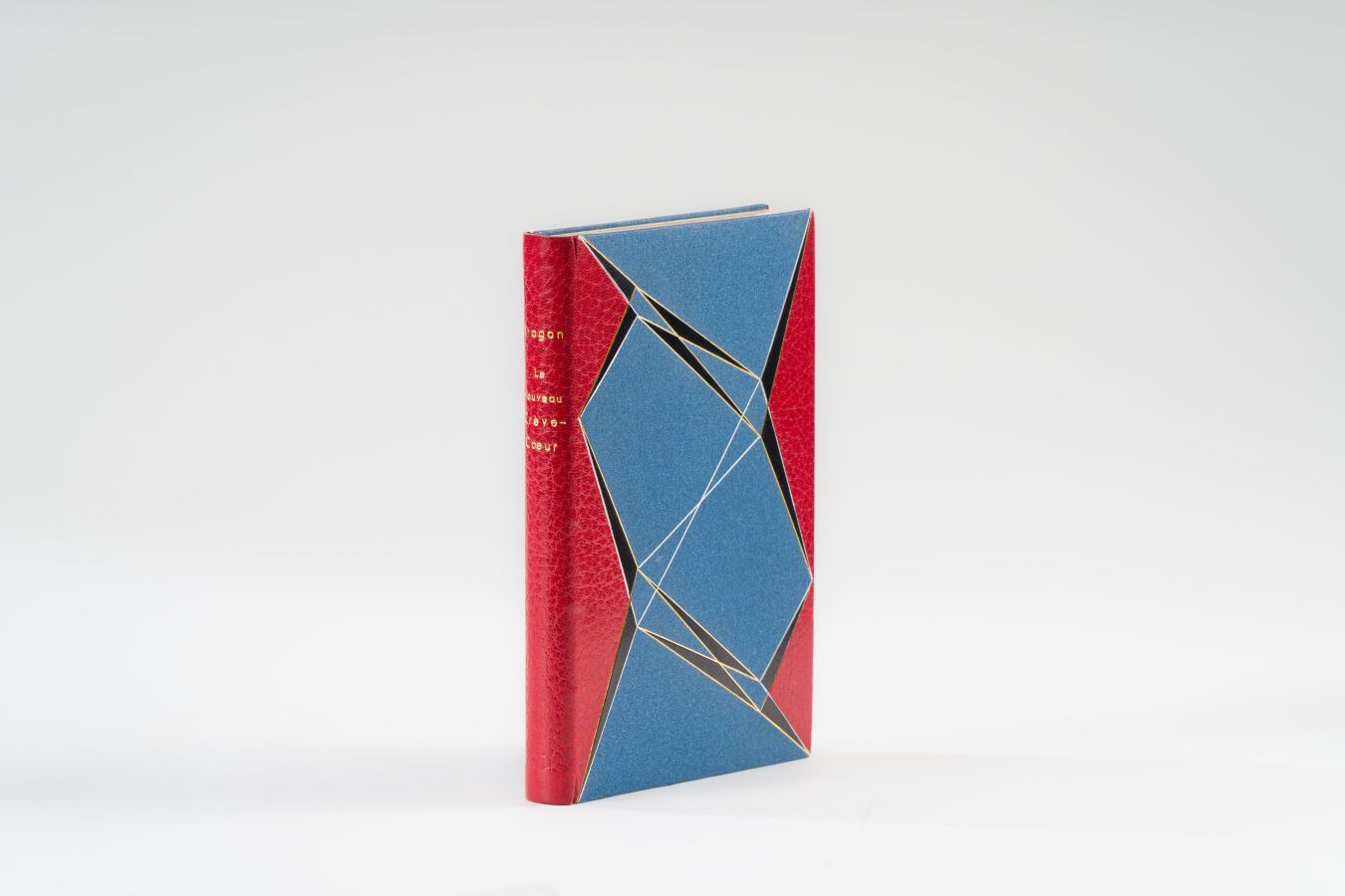 Null 25.阿拉贡（路易斯）。 
Le Nouveau crève-coeur.诗集。巴黎，Gallimard，1948年，12开本，红色摩洛哥文，作者和书&hellip;