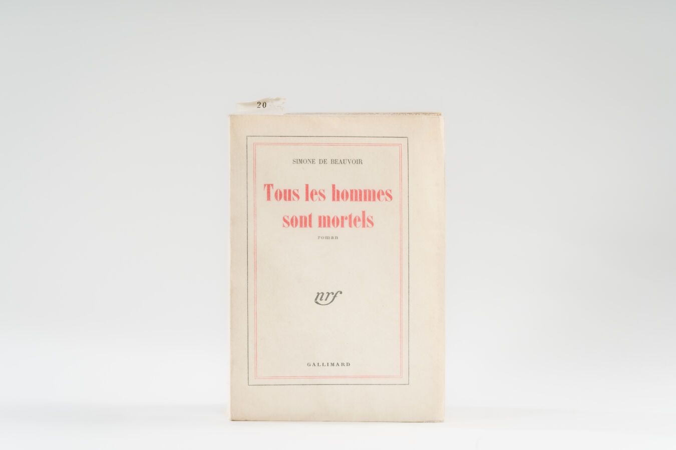 Null 43.贝奥维尔(Simone de)。 
Tous les hommes sont mortels.巴黎，Gallimard出版社，1946年。8开本&hellip;