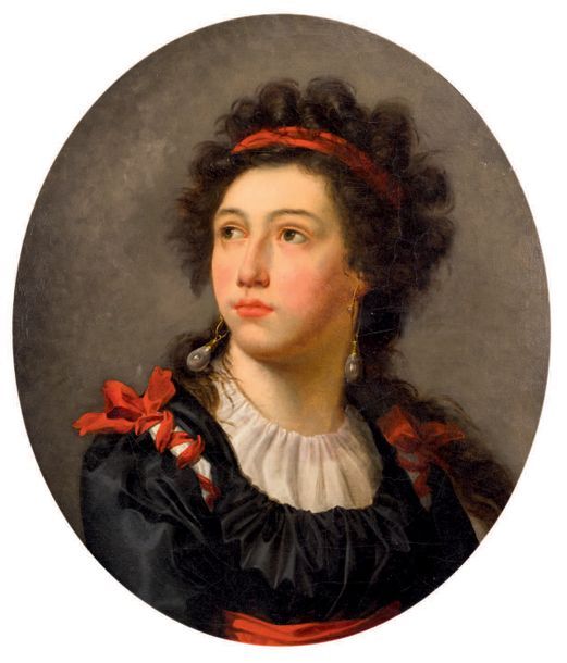 Attribué à Louise Elisabeth VIGÉE LEBRUN (1755 - 1842) Portrait dit de Catherine&hellip;