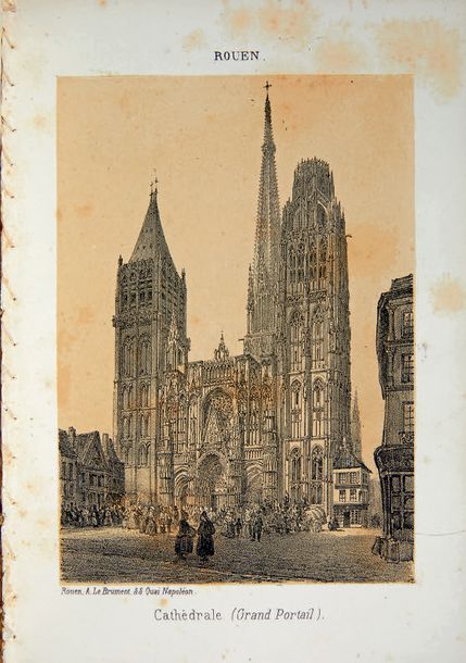 Null [...]. Rouen, dans la poche. À Rouen, A. De Brument, [1855], in-12, cartonn&hellip;