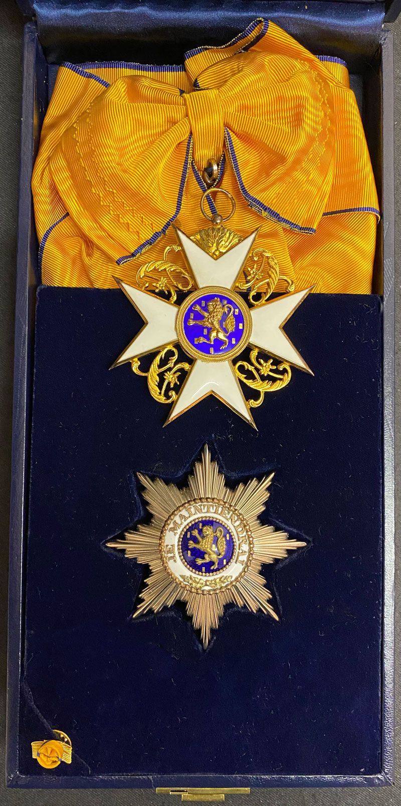 Null Luxembourg - Ordre du Lion d'or de la Maison de Nassau, fondé en 1858, ense&hellip;
