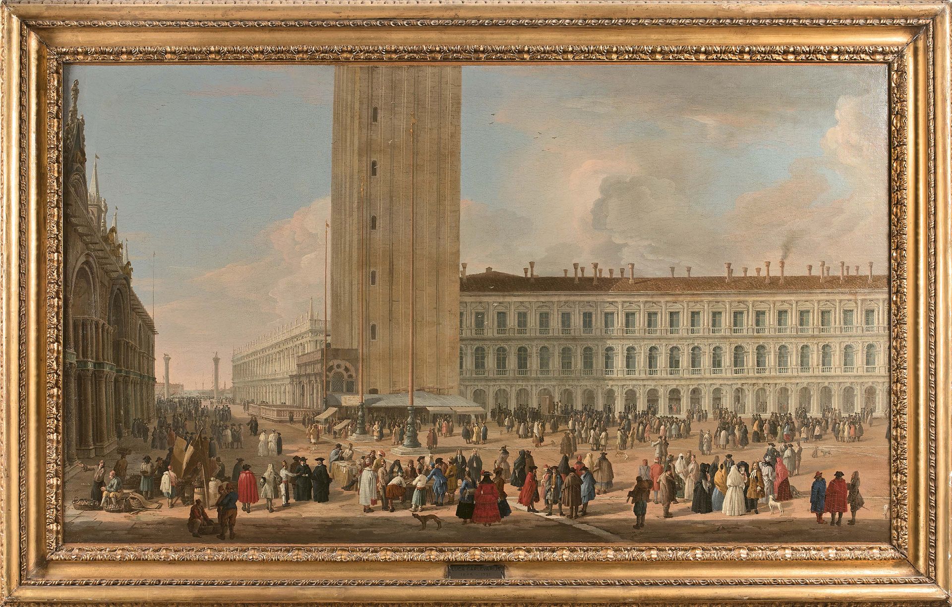 Lucas CARLEVARIJS (Udine 1663 - Venise 1730) 
圣马可广场和Piazzetta的景观



635,000欧元，包括&hellip;