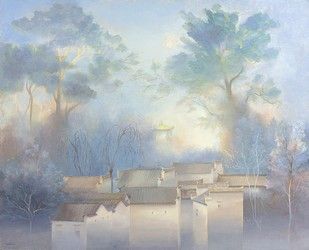 Null Marthe BRILMAN Xiao Qi, China, 2004 Oil on canvas, signed lower left. 81 x &hellip;