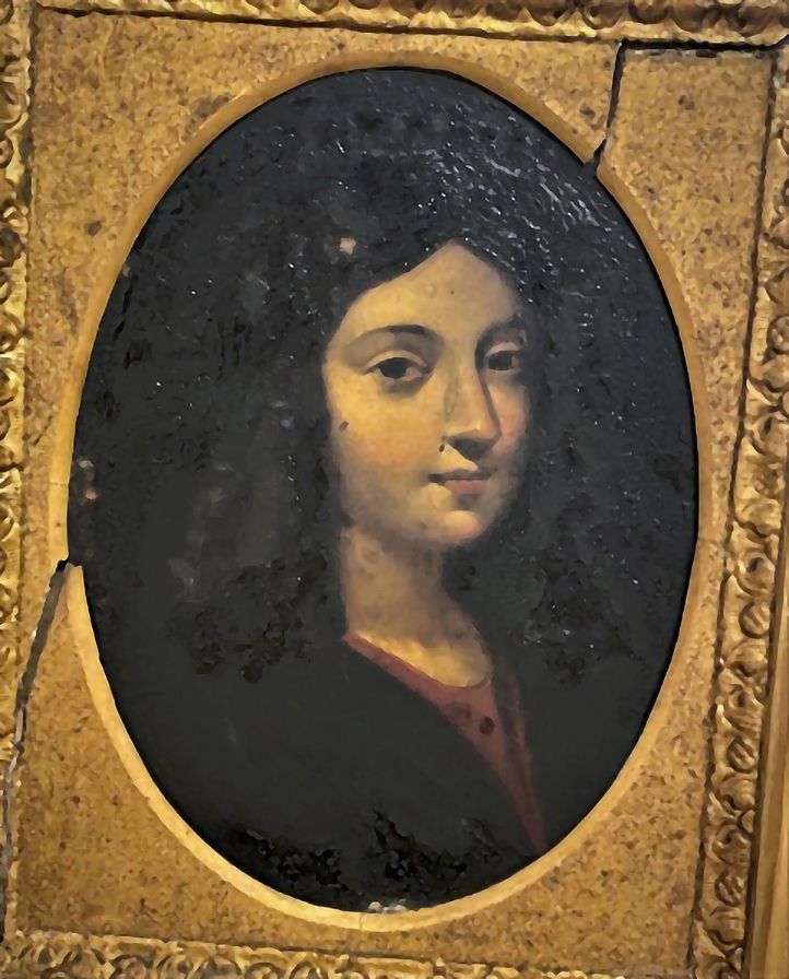 Ecole Italienne du XIXe siècle Frauenporträt, im Geschmack von C. Dolci
Öl auf M&hellip;