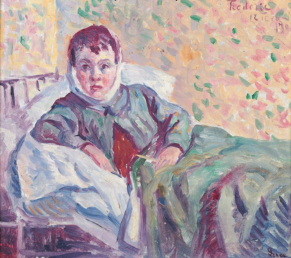 Maximilien Luce (1858-1941) Porträt von Frédéric Luce, 1903
Öl auf Karton, unten&hellip;