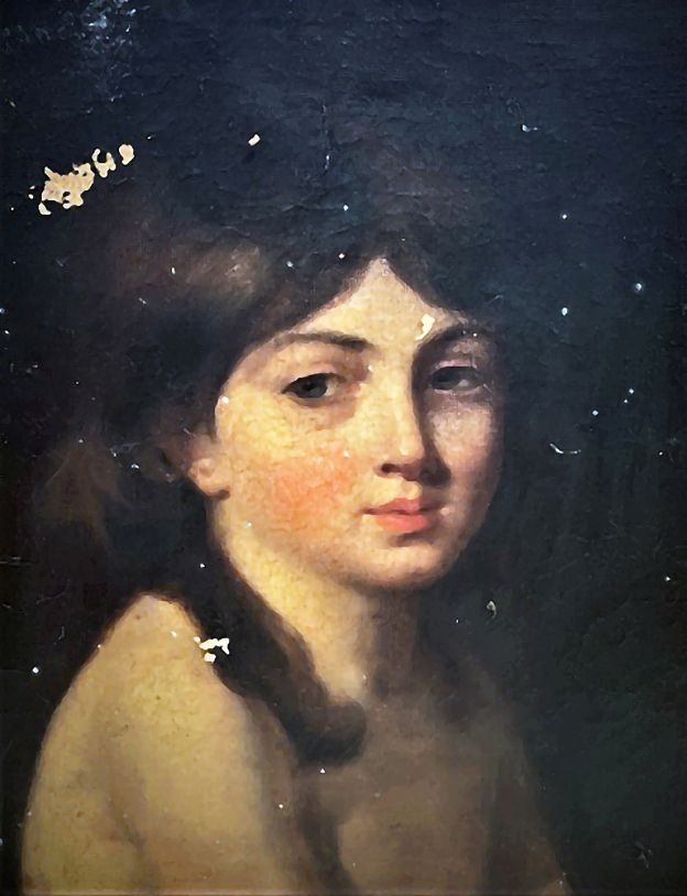 École FRANÇAISE du début du XIXe siècle Portrait of a young girl Oil on canvas.
&hellip;