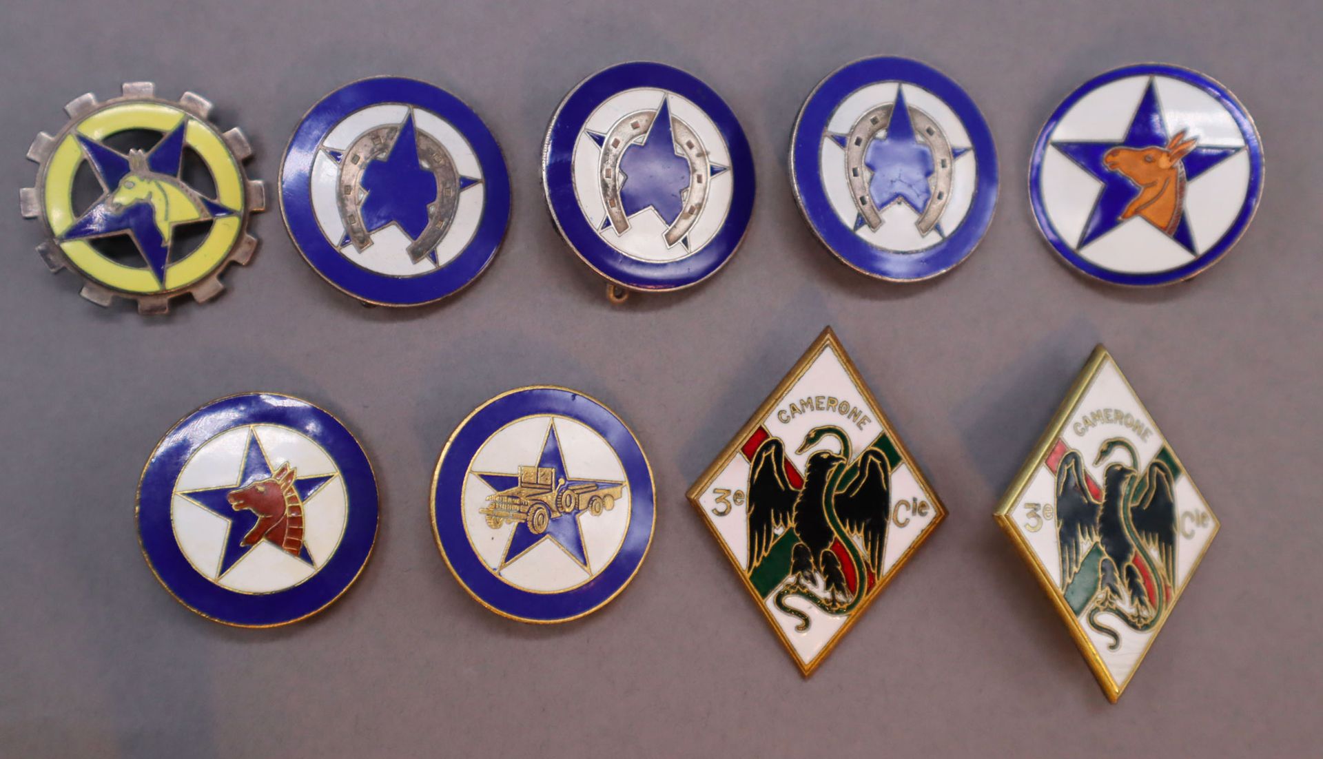 Null Foreign Legion - 4th Foreign Infantry Regiment, 9 badges: Khenifra mixed co&hellip;