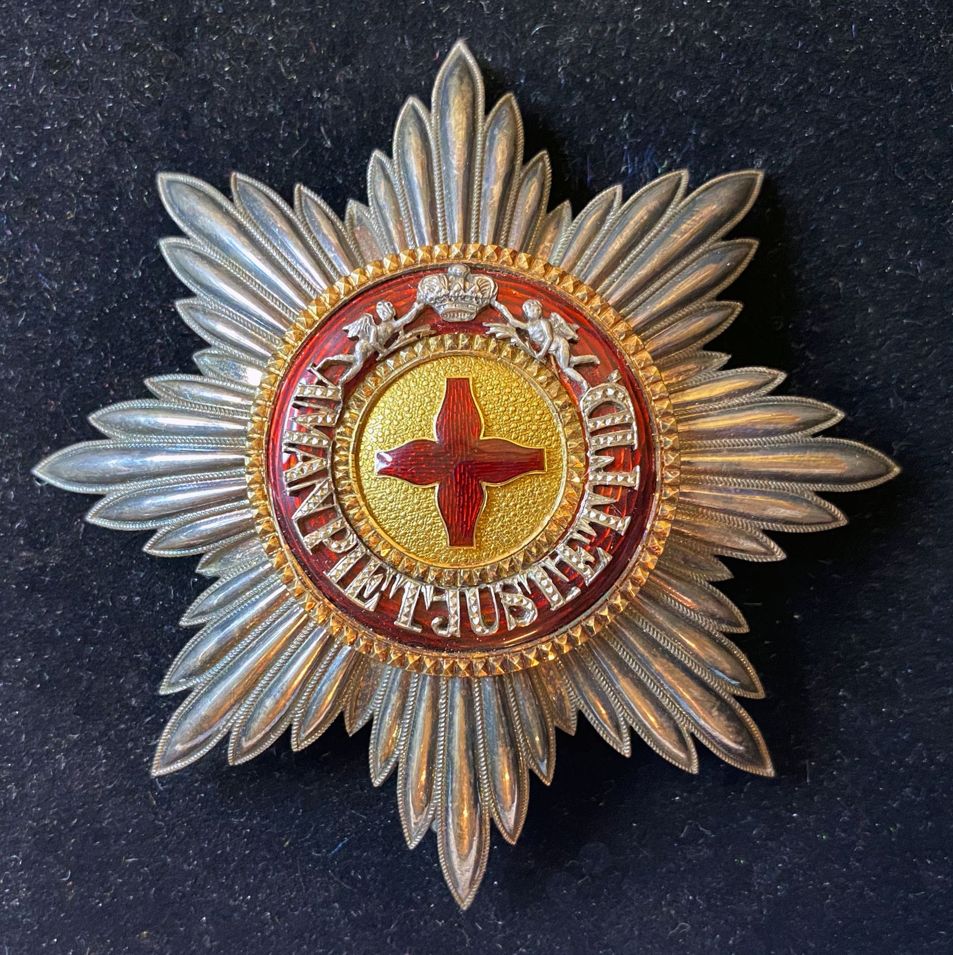 Null Russia - Order of St. Anne, founded in 1735, 1st class plaque (grand-croix)&hellip;