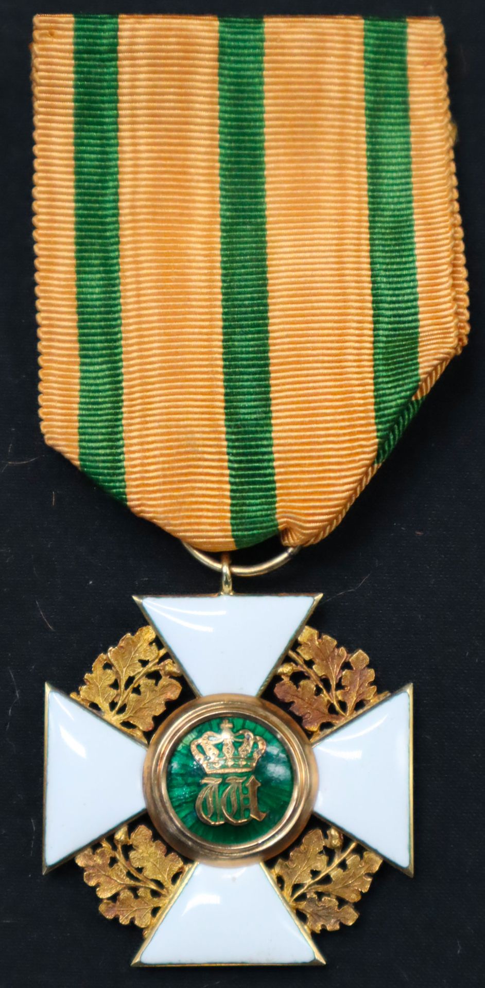 Null Lussemburgo - Ordine della Corona di Quercia, gioiello da ufficiale in oro &hellip;
