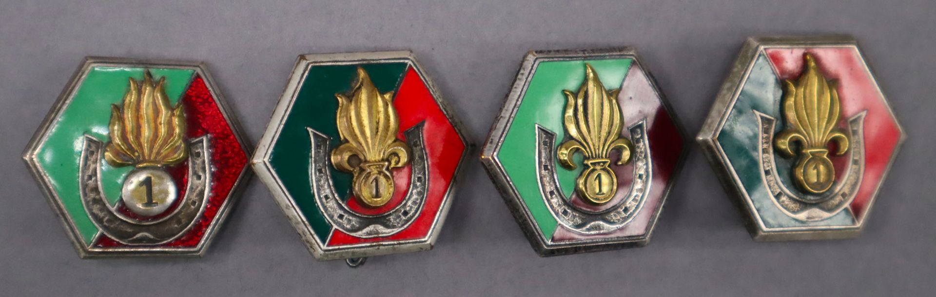 Null Legione Straniera - unità sahariane della Legione Straniera, 4 distintivi: &hellip;