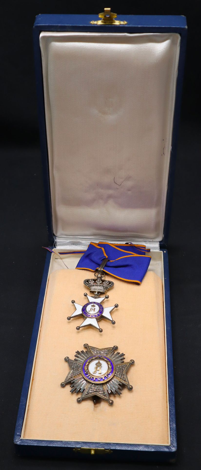 Null Luxemburgo - Orden del Mérito Civil y Militar de Adolphe de Nassau, conjunt&hellip;
