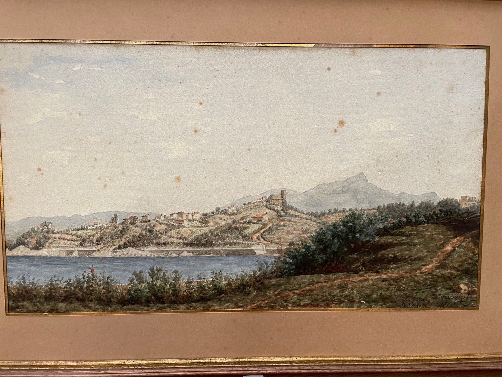 Null 
LANTERNIER (XIX secolo)





"Vista di Saint Jean de Luz".





Acquerello&hellip;